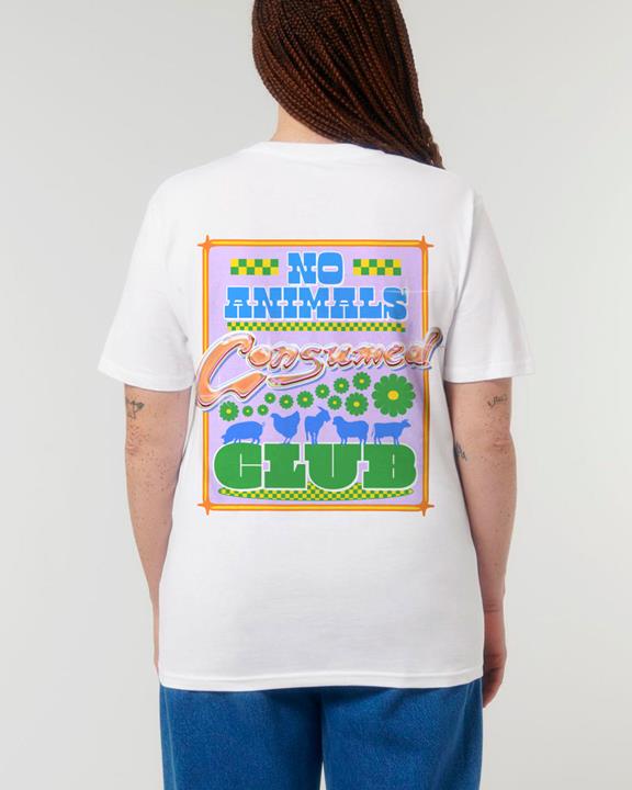 T-Shirt No Animals Consumed Club White 6