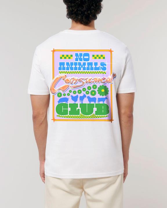 T-Shirt No Animals Consumed Club White 7