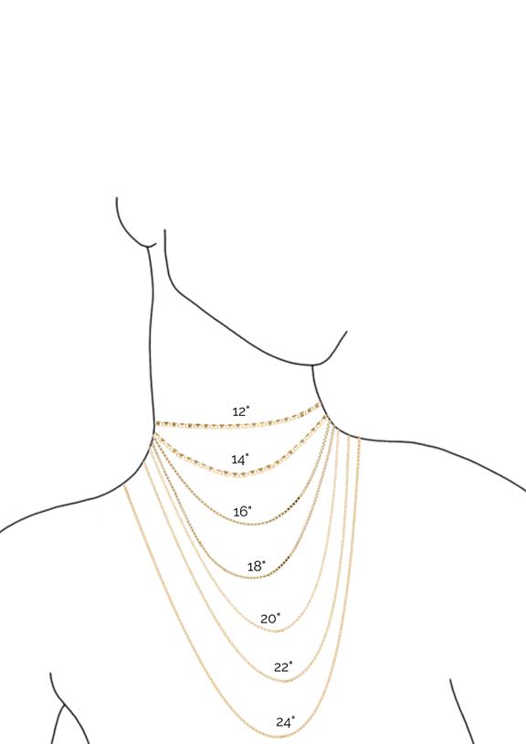 Necklace The Cami Solid Gold 6