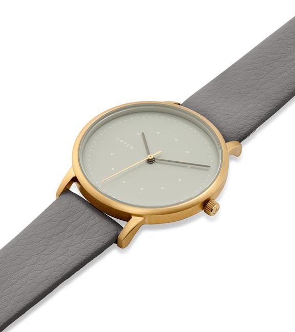 Uhr Lyka Gold & Schiefergrau Mit Grau 2