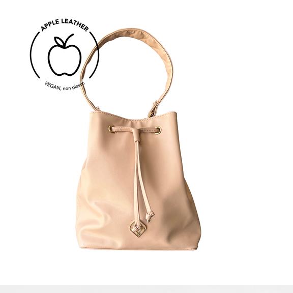 Bucketbag Apple Leather Pale Pink 1