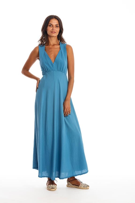 Kleid Wien Maui Blau 1