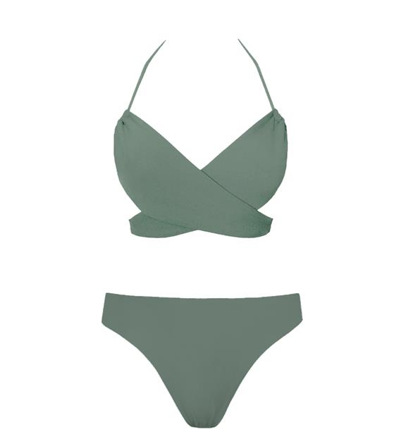 Bikini Set Versatile + Skyline Slim Sage Green 5