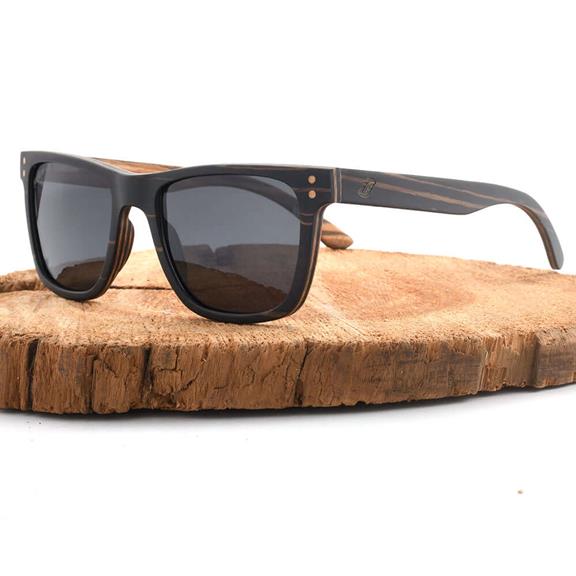 Wooden Veneer Sunglasses Benja Ebony 4