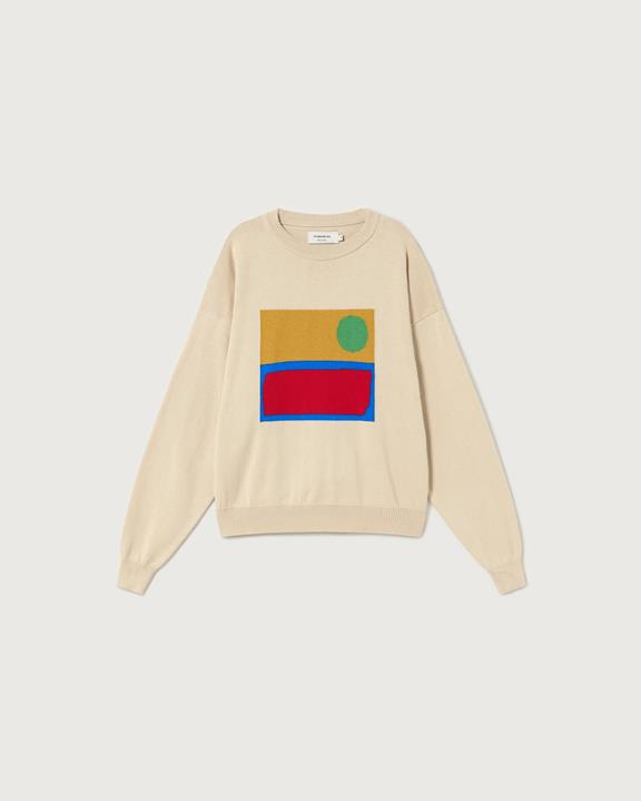 Knit Sweater Paloma Le Soleil Ecru via Shop Like You Give a Damn