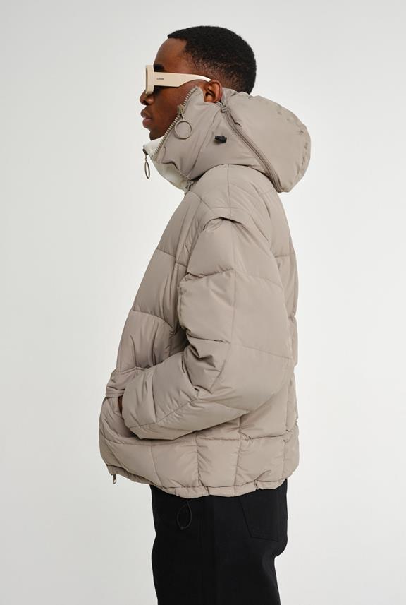 Puffer Jack Nonsan Pale Olive from Shop Like You Give a Damn
