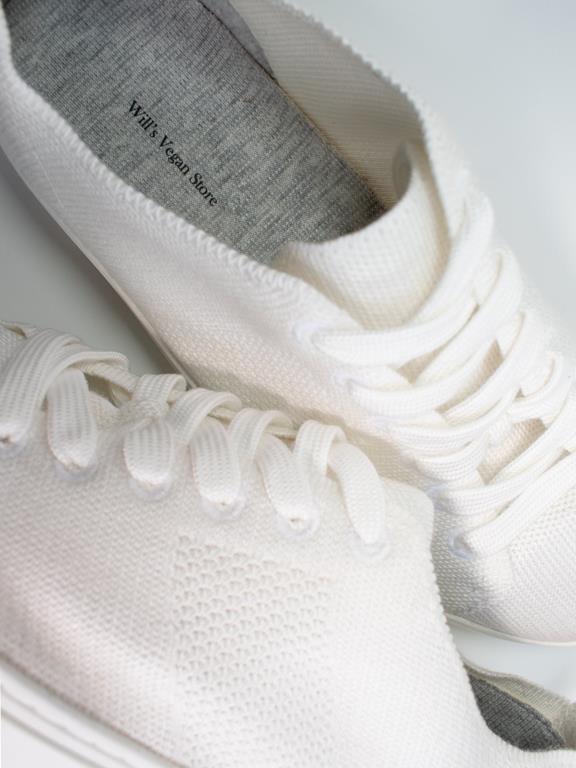 Sneakers Biodegradable Ny White Knit from Shop Like You Give a Damn
