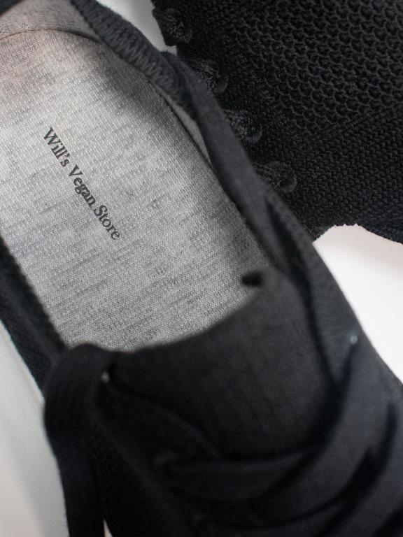 Sneakers Biodegradable Ny Black Knit via Shop Like You Give a Damn