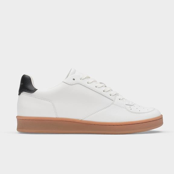 Sneakers Eden V3 Wit, Zwart & Gum 1