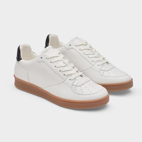 Sneakers Eden V3 White, Black & Gum 2