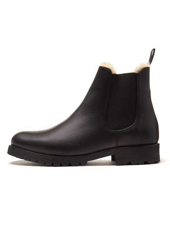 Men's Chelsea Boots Luxe Insulated Deep Tread Black from Shop Like You Give a Damn