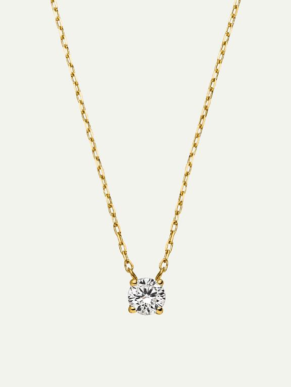 Necklace The Icon Diamond 14k Real Gold 1