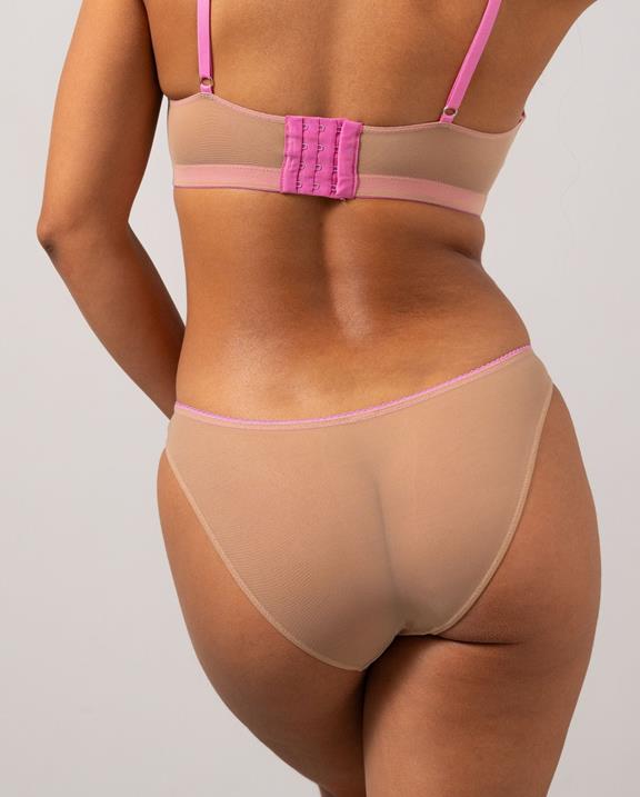 Mesh Thong Hot Pink • Understatement Underwear