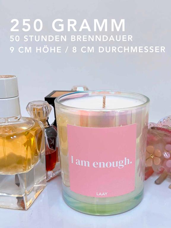 Scented Candle I Am Enough 6