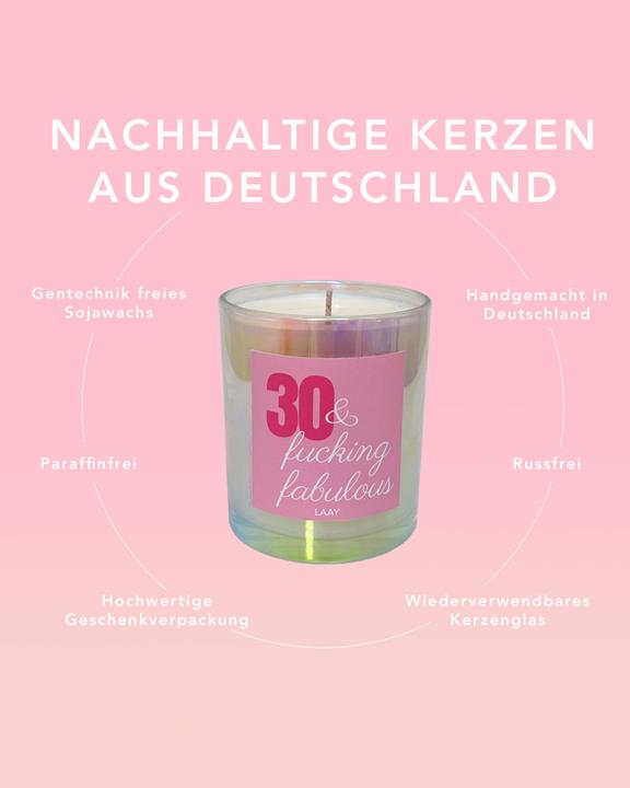 Scented Candle 30 And Fucking Fabulous 2