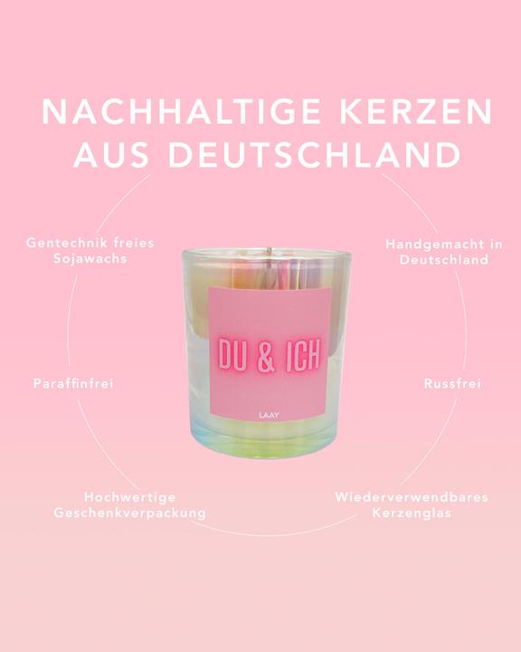 Scented Candle Du & Ich 2