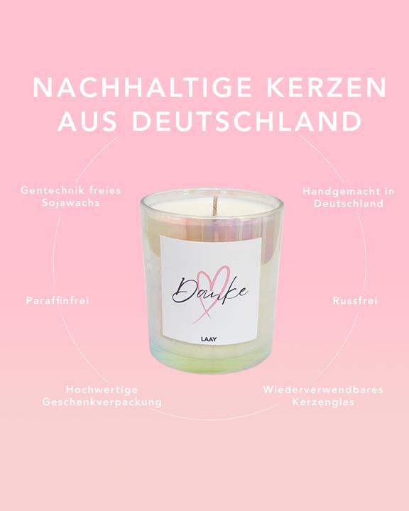  Scented Candle Danke 2