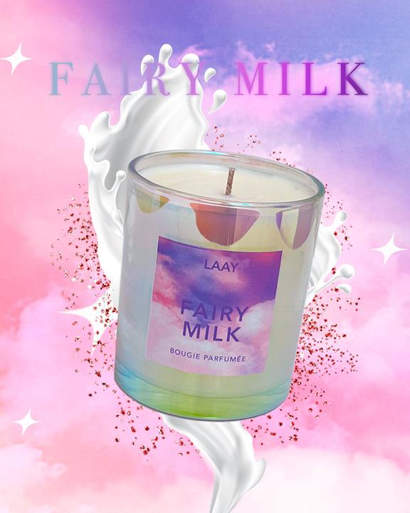 Scented Candle Fairy Milk Vanilla & Sandalwood 2