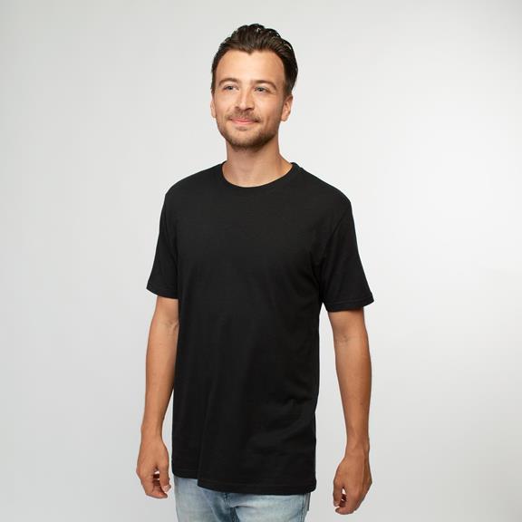 T-Shirt Basic Schwarz 1