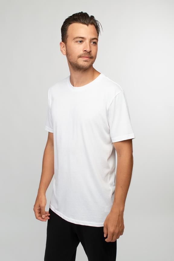 T-Shirt Basic Weiß 2