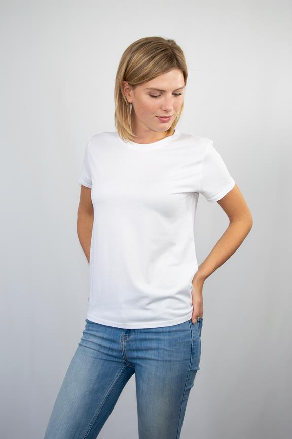 T-Shirt Basic Wit 2