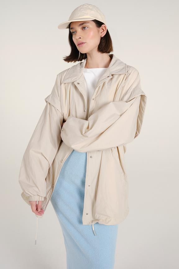 Lucca Coach Jacket Dove Blue from Shop Like You Give a Damn