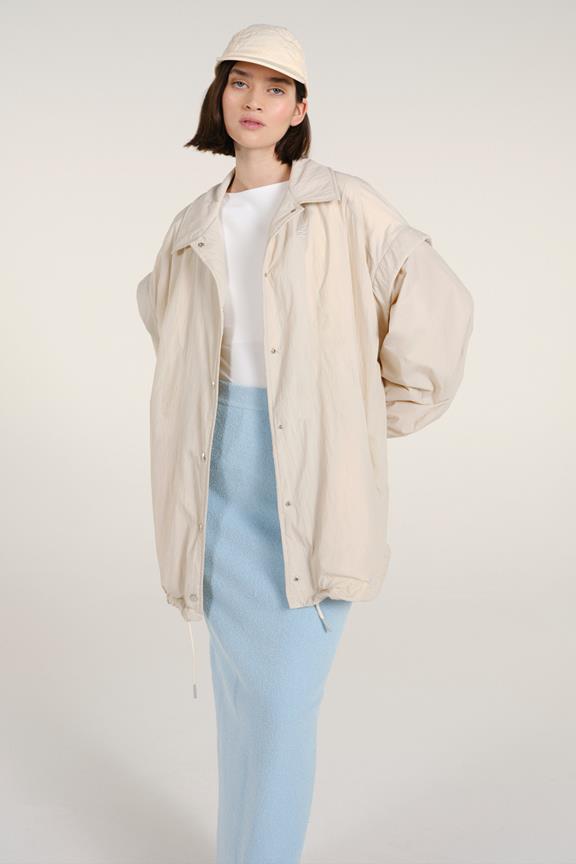 Lucca Coach Jacket Dove Blue from Shop Like You Give a Damn