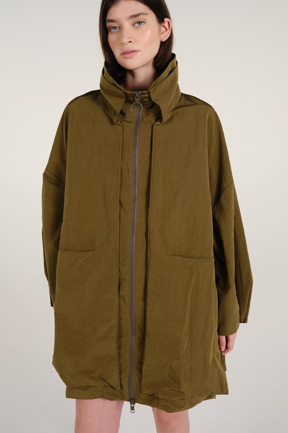 Coat Vista Mud Green from Shop Like You Give a Damn