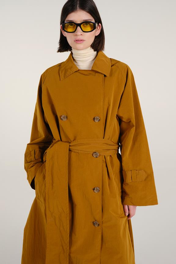 Trench Coat Kalvi Gold from Shop Like You Give a Damn