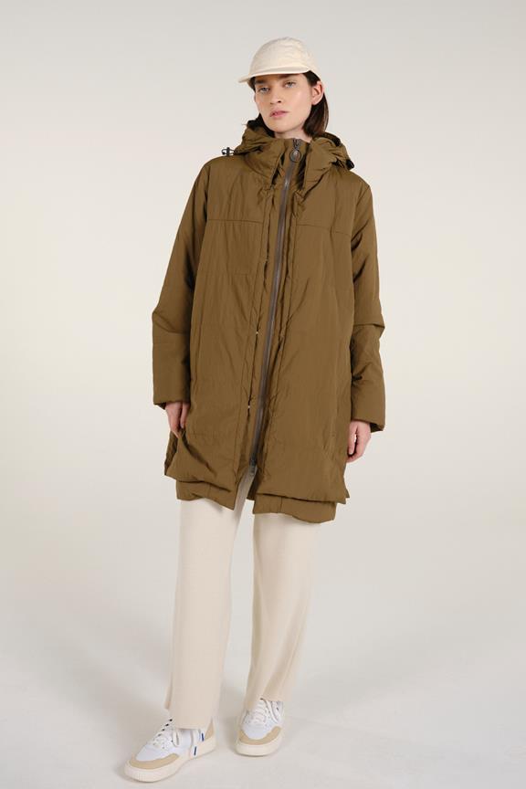 Largo Puffer Jacket Mud from Shop Like You Give a Damn