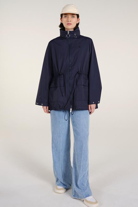 Montreux Rain Jacket Faded Navy from Shop Like You Give a Damn