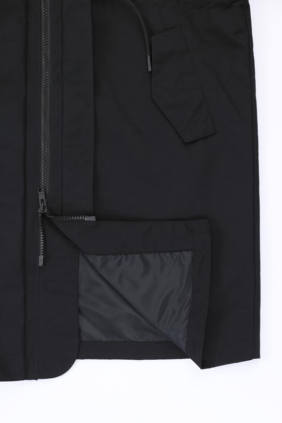 Geneva Rain Coat Black 4