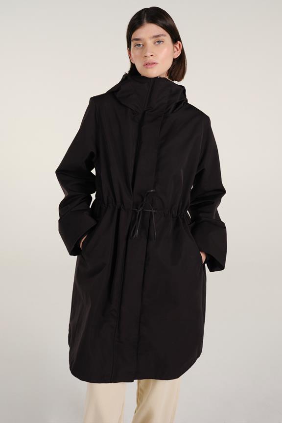 Geneva Rain Coat Black 9