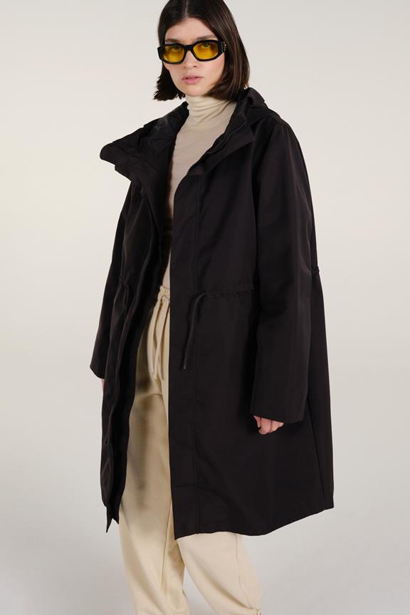 Geneva Rain Coat Black 15