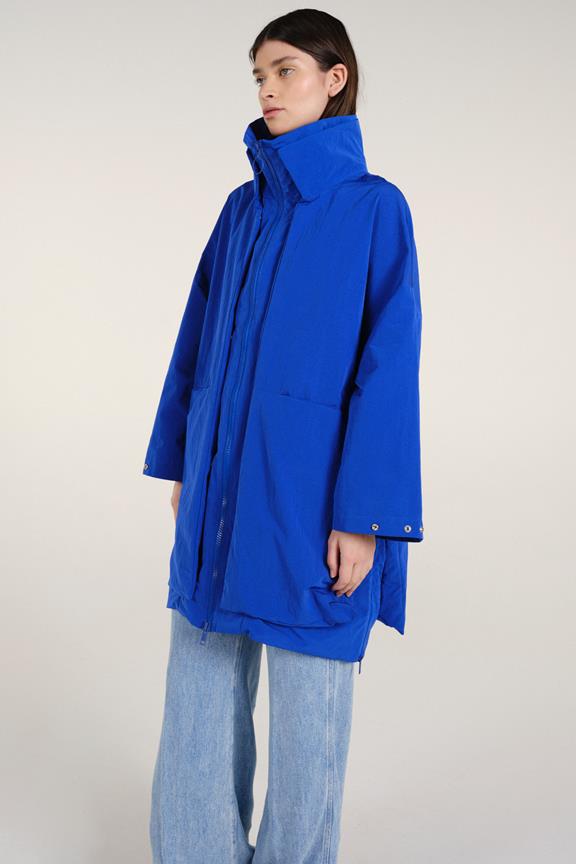Coat Vista Emb Blue from Shop Like You Give a Damn