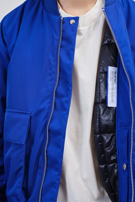 Mapes Bomber Jacket Emb Blue from Shop Like You Give a Damn