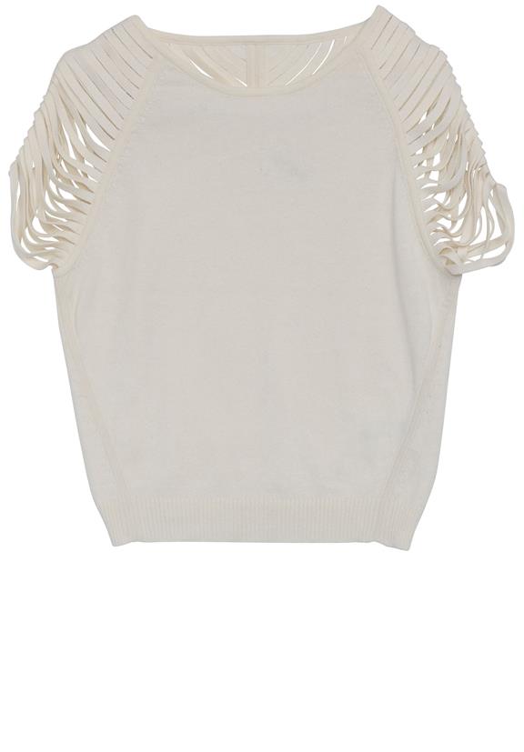 Knitted Top Chrysopal White Birch from Shop Like You Give a Damn