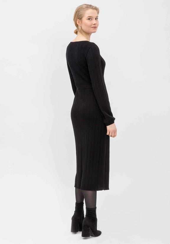 Knitted Dress Skorpa Black from Shop Like You Give a Damn