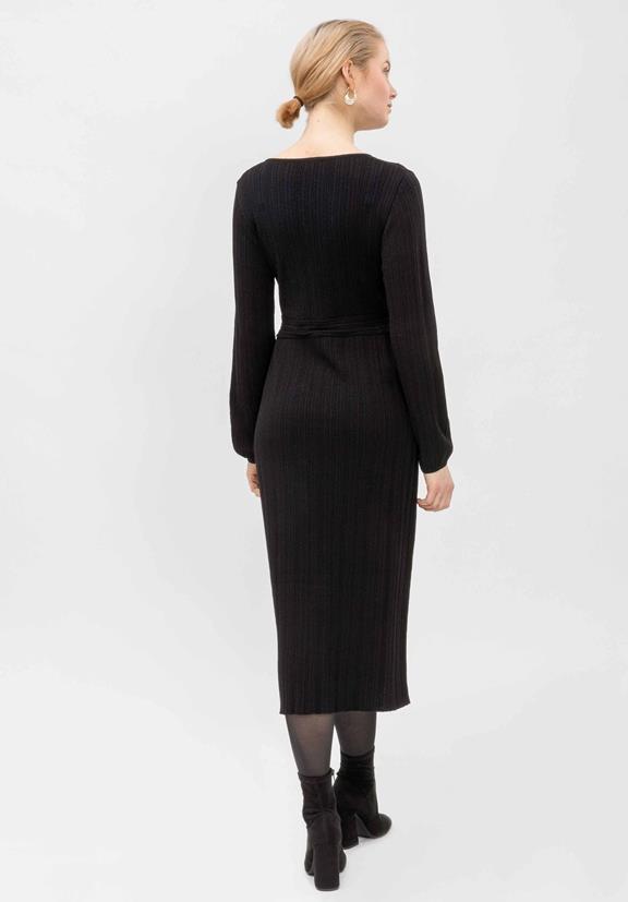 Knitted Dress Skorpa Black from Shop Like You Give a Damn