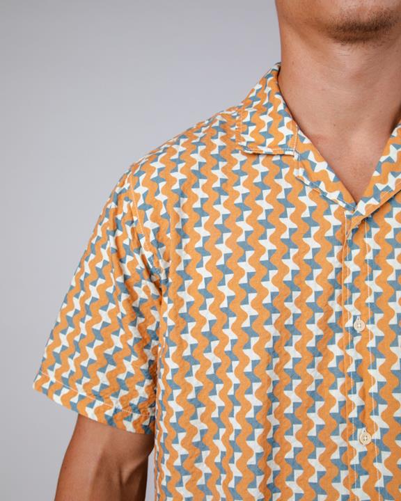 Shirt Tiles Aloha Ochre 6