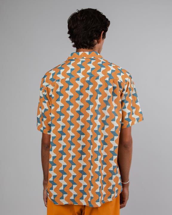 Shirt Big Tiles Aloha Ochre 5