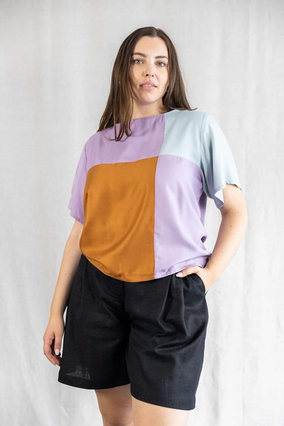 Shirt Sarala Colorblock 2