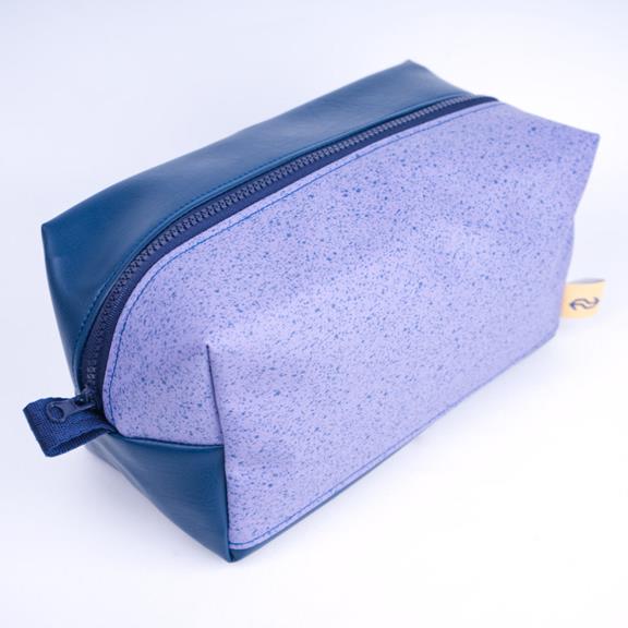 Pencil Case Sam Ns Virm Purple Dark Blue Faux Leather 1