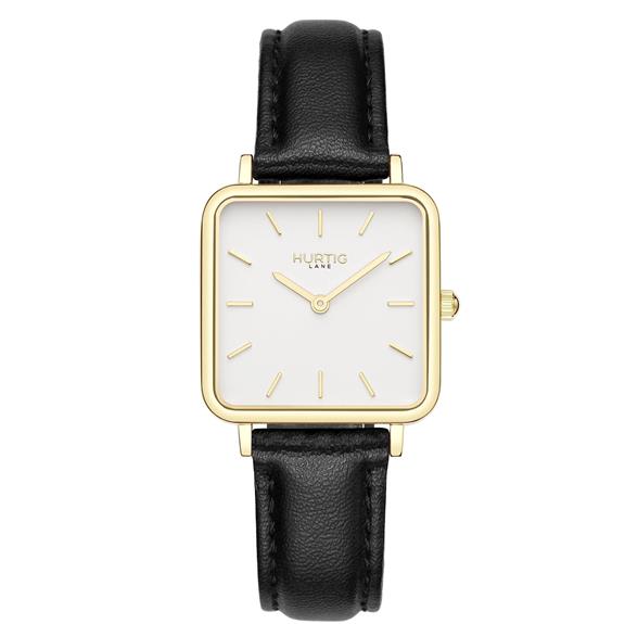 Watch NeliÃ¶ Square Cactus Leather  Gold, White & Black from Shop Like You Give a Damn