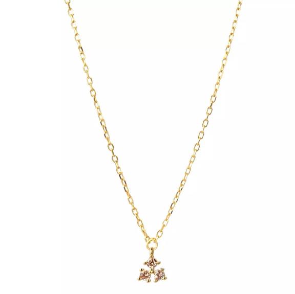 Necklace Vistosa Trio Gold Champagne from Shop Like You Give a Damn