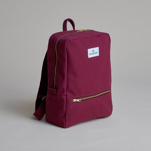 Daypack Bordeaux Red 2