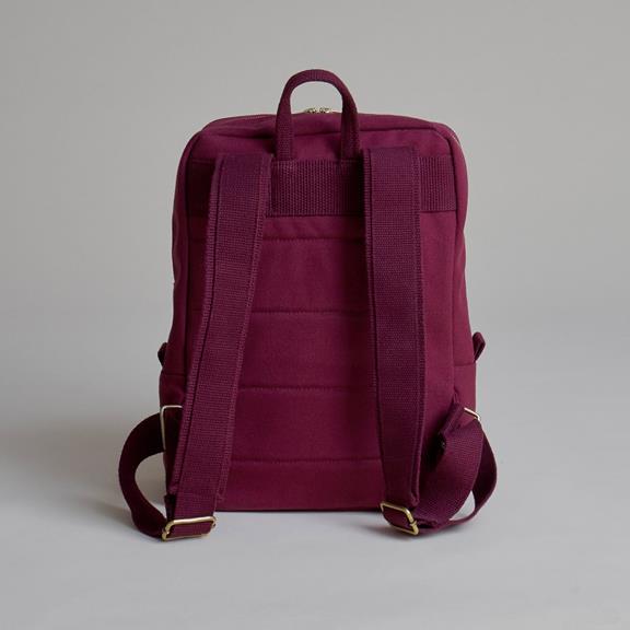 Daypack Bordeaux Red 4