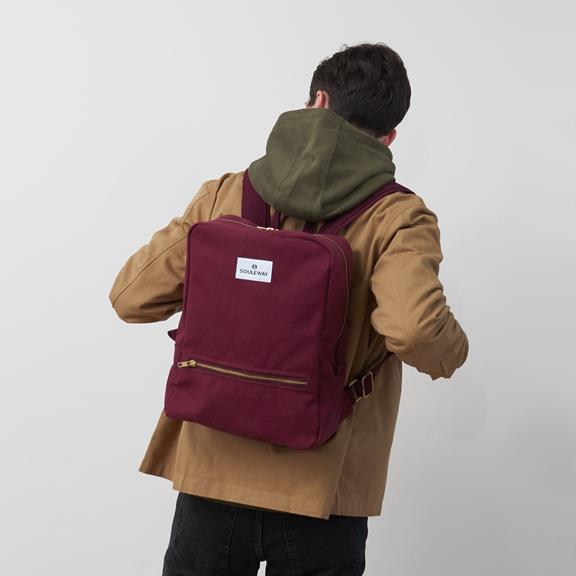 Daypack Bordeaux Red 7