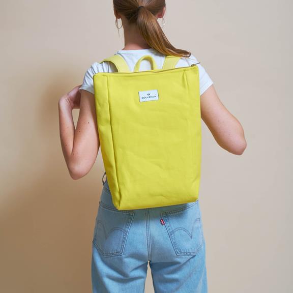 Backpack Simple L Bright Lemon 5