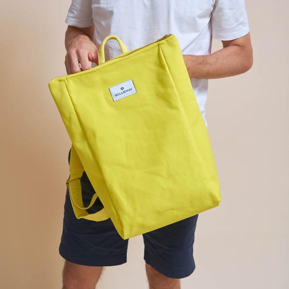 Backpack Simple L Bright Lemon 7